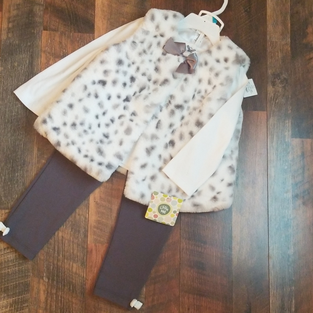 Little Me baby girl set 24 MONTHS *NWT